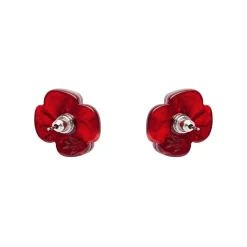 Remembrance Poppy Stud Earrings