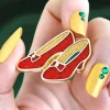 Ruby Slippers Enamel Pin