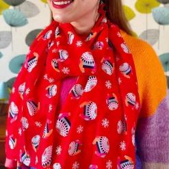 Seasonal Sweater Neck Scarf