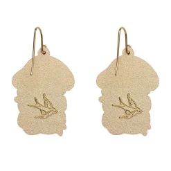 Shiitake Happens Enamel Drop Earrings