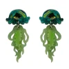 Slippin' Under Jellyfish Earrings