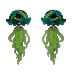 Slippin' Under Jellyfish Earrings