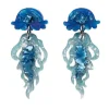 Slippin' Under Jellyfish Earrings