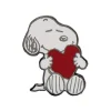 Snoopy'S Big Heart Enamel Pin