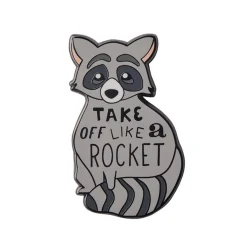 Take Off Like A Rocket Enamel Pin