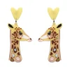 The Genteel Giraffe Earrings