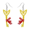 The Golden Key Earrings