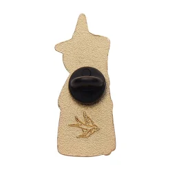 The Stitched Witch Enamel Pin