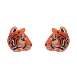 The Tranquil Tiger Earrings