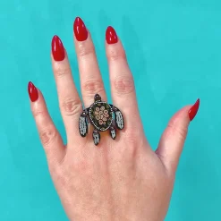 The Turtle 'Bungadu' Ring