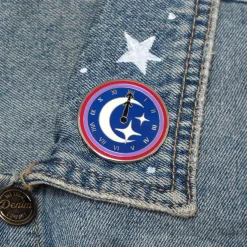 Timely Tale Enamel Pin