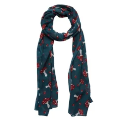 Well Spotted Neck Scarf Teal