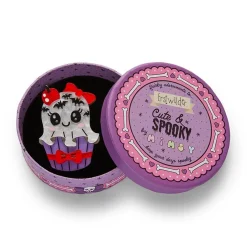 With A Scary On Top! Brooch