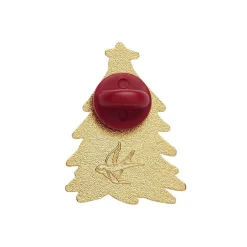 Yuletide Timber Enamel Pin
