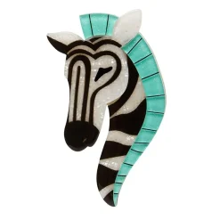 Zelda The Zany Zebra Brooch
