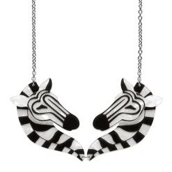 Zelda The Zany Zebra Necklace